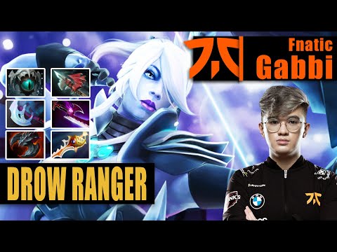 Drow Ranger Safelane | Fnatic.Gabbi | 1 HOUR GAME COMEBACK MONSTER CARRY | 7.32d Gameplay Highlight