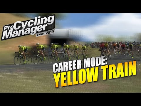 Yellow train - Career Ep01 - Pro Cycling Manager 2019