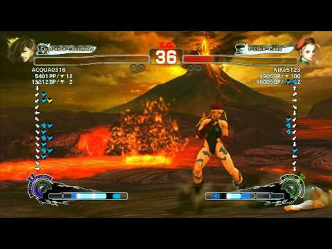SSF4 AE: ACQUA0316 (Yang) vs NiKe5123 (Cammy) - Ranked Match (720p HD)