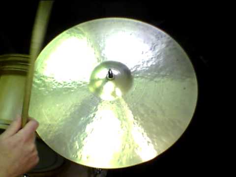 20 Riveted Kontroversial Ride, 1772g -  Handcrafted cymbals by Craig Lauritsen..MOV