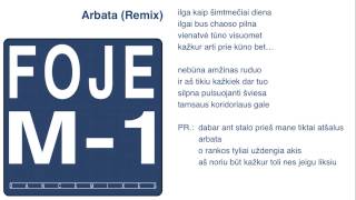 FOJE - &quot;Arbata (Remix)&quot;