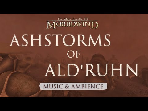 Ashstorms of Ald'ruhn | Morrowind Music & Ambience | 3 Hours
