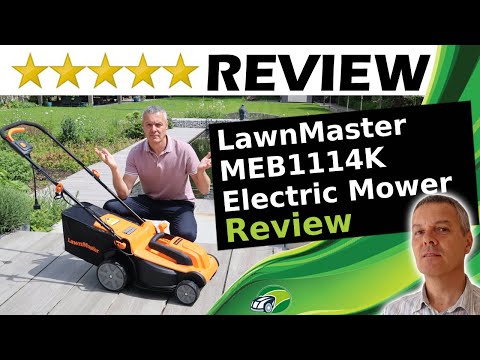 LawnMaster MEB1114K Electric Corded Lawn Mower 15-Inch 11AMP video review thumbnail