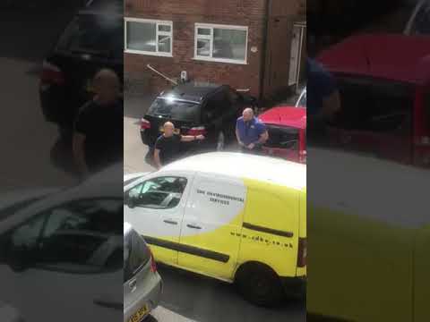 Uk Fight Road Rage Watch Until The End!!!!