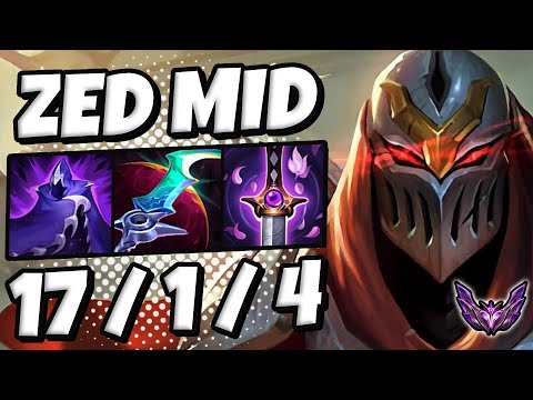 Zed MID vs Ahri [ OTP ] Lol Korea Master Patch 13.1 ✅