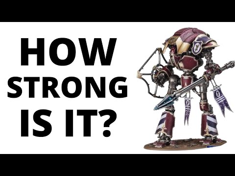 Knight Lancer - Full Rules Review for Imperial and Chaos Knights