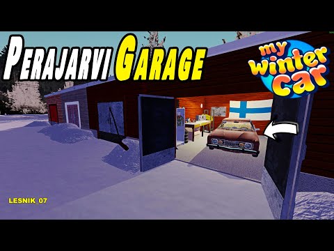 My Winter Car | MOD Garage In Perajarvi