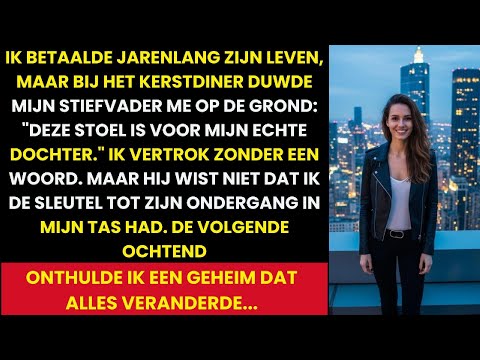 Stiefvader Duwde Me Weg Bij Het Kerstdiner: Deze Stoel is Voor Mijn ECHTE Dochter. Toen Nam ik Alles