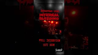 how McCarthy joined INTERNAL BLEEDING #deathmetalchannel #hardcore #slam #bdm #nyhc #deathmetal