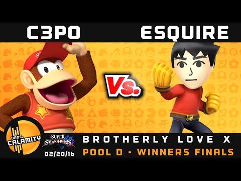 BLX | Esquire (Brawler) vs TA | C3PO (Diddy) - Pool D Winners Finals - Sm4sh Singles