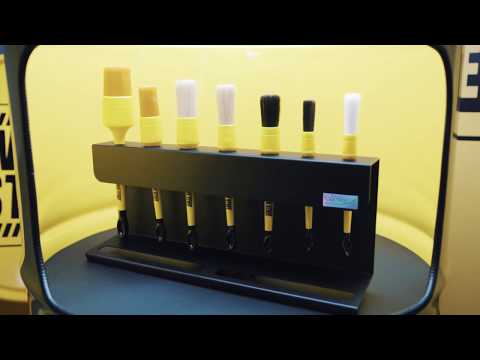 Work Stuff Detailing Brush Black Stiff