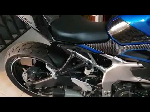 TRITON EXHAUST ORIGINAL FULLSYTEM TYPE NEURO SERIES ON KAWASAKI zx25r !!!!