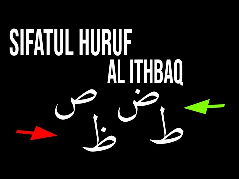 SIFAT HURUF AL ITHBAQ  SIFATUL HURUF BELAJAR TAJWID NGAJIBARENG04