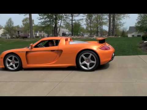 Porsche Carrera GT exhaust