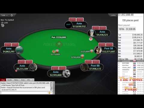 Sunday Million 5 February 2017  Final Table Replay PokerStars
