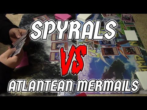 Yu-Gi-Oh SPYRALS Vs Atlantean Mermail - Full Match (January 2018)