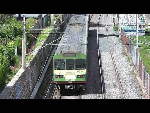 IE 8300 Class Dart Train number 8334 - Blackrock, Dublin
