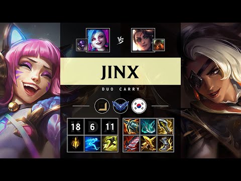 Jinx ADC vs Samira - KR Diamond Patch 25.14