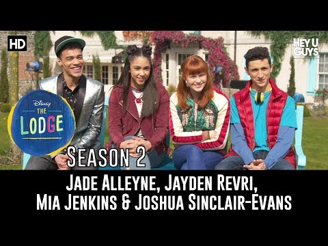 Jade Alleyne, Jayden Revri, Mia Jenkins & Joshua Sinclair-Evans - The Lodge Season 2 Interview