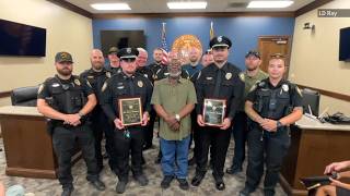 Pair of Nederland officers honored for helping save driver’s life