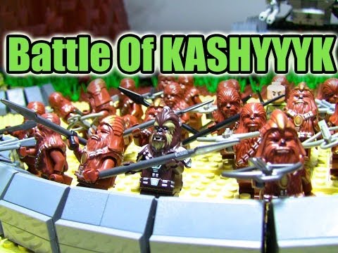 (Huge) Lego Star Wars Battle Of Kashyyyk Moc!!! Krisproductions Full Build!