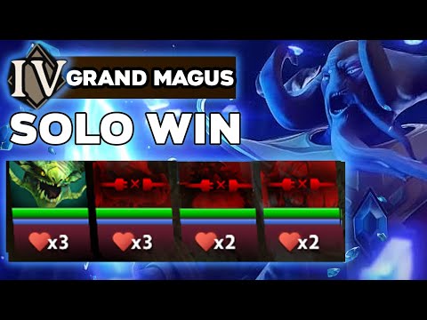 SOLO WIN Aghanim's Labyrinth Grand Magus HIGHEST Level - Best Strategy to win TI10 Summer Event