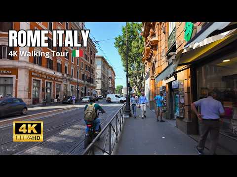 ROME RIGHT NOW | June 2025 4K Walking Tour – Daily Life in the Eternal City"