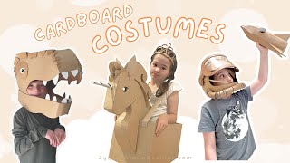 Make a Cardboard Costume with Zygote Brown Designs