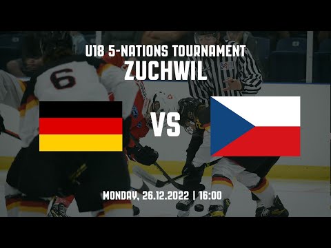 U18: Germany vs. Czechia | 5-Nations Tournament | Zuchwil SUI
