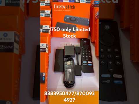 Fire TV Stick 4k With All- New Alexa Voice Refurb at ₹ 2500