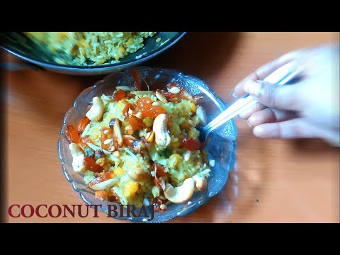 Coconut Biraj | Gujarati Food