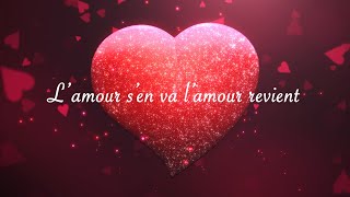 Karaoké L'amour s'en va l'amour revient