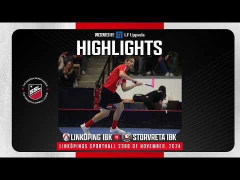 Highlights Linköping IBK vs Storvreta IBK