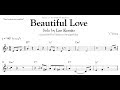 Beautiful Love - Lee Konitz transcription