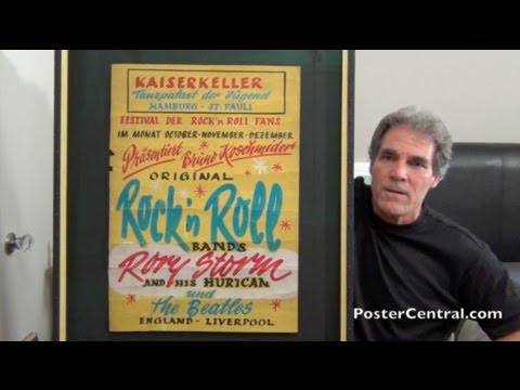 Beatles 1960 Kaiserkeller Poster - Hamburg, Germany – Totally Genuine & Authentic, Pt. 1