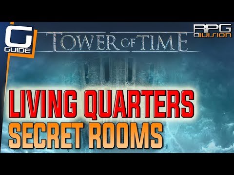 TOWER OF TIME - All Secret Rooms on Living Quarters Floor