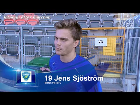 Målskytten: "JAG NÅR HÖGST OCH NICKAR IN DEN" Jens Sjöström efter matchen