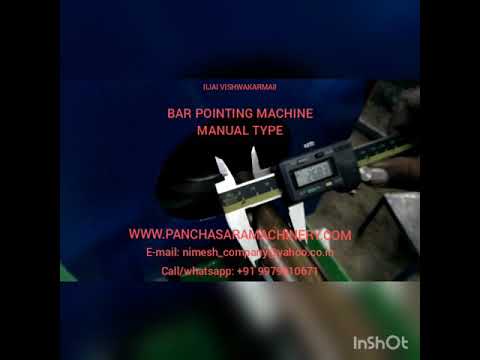 Bar Pointing Machine