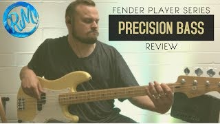 Video thumbnail for Fender Player Series Precision Bass Review by Rumblin Man