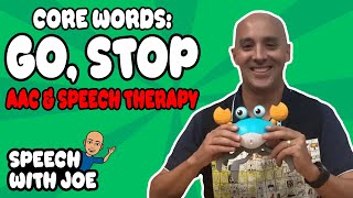 SpeechwithJoe: Go, Stop, Up, Down AAC (LAMP WFL) gameplay video by afunbear, 1:15 duration