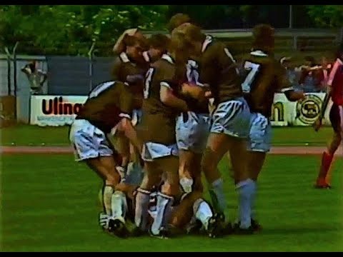 FC St.Pauli 1987/88 Bundesliga Aufstieg am letzten Spieltag