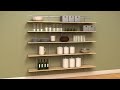 How to Install Knape & Vogt Adjustable Shelving