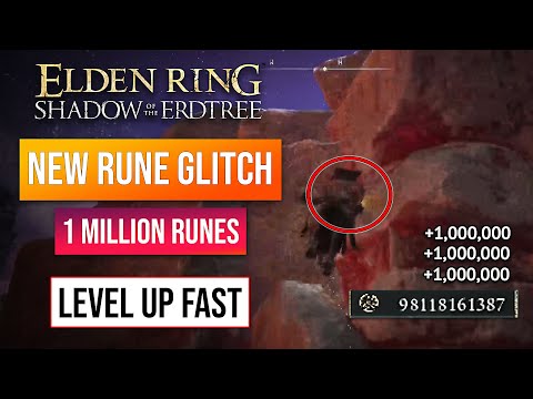 Elden Ring Rune Farm | New Rune Glitch | Easy 1 Million+ Runes!