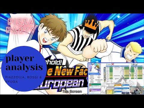 Piazzolla, Rossi & Hyuga Analysis - Captain Tsubasa : Dream Team