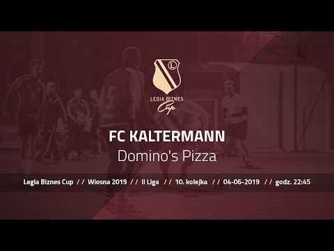 Skrót spotkania FC KALTERMANN - Domino's Pizza ( Legia Biznes Cup Wiosna 2019 )