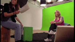 Ozzy Osbourne dressed like a woman...