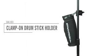 Video thumbnail for Clamp-On Drum Stick Holder | DA100 by On-Stage