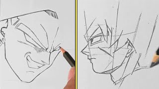 How to draw broly dbz vs dbs easy step by step tutorial