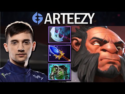 EG.ARTEEZY AXE WITH AGHANIMS-CUIRASS - DOTA 2 7.29 GAMEPLAY