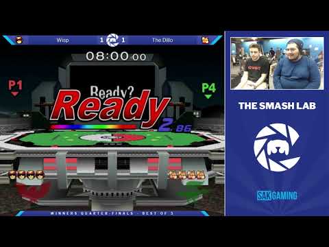 The Smash Lab 114 Winners Quarters - Wisp (Captain Falcon) vs The Dillo (Fox)